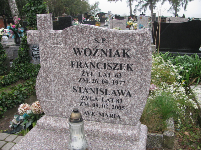 Stanisława Woźniak 1922 Dąbrowa Wielka - Grobonet - Wyszukiwarka osób pochowanych