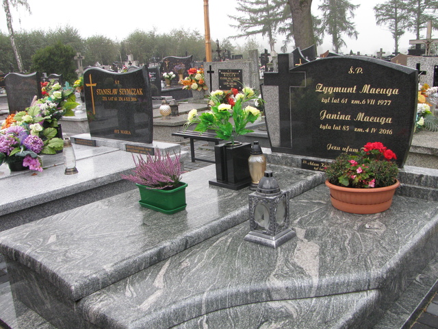 Grób Janina Macuga