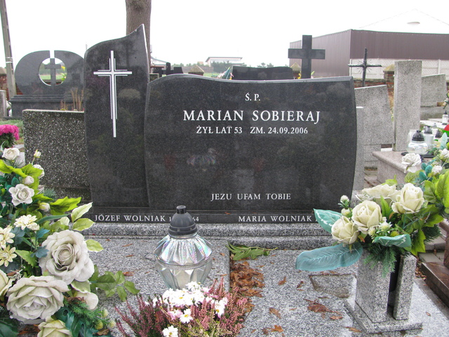 Marian Sobieraj 1953 Dąbrowa Wielka - Grobonet - Wyszukiwarka osób pochowanych