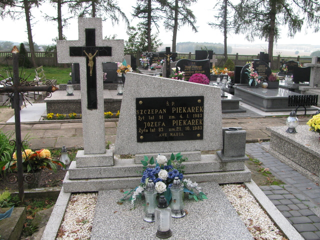 Szczepan Piekarek Dąbrowa Wielka - Grobonet - Wyszukiwarka osób pochowanych